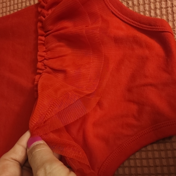 Red Onesies with Tutu. - Picture 6 of 6